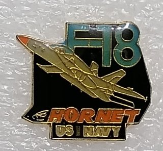 Spilla F18 Hornet US Navy Metallo Smaltato