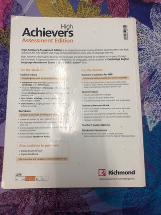 HIGH ACHIEVERS ASSESSMENT B1 STD PACK