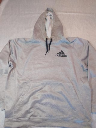 Sudadera Adidas gris hombre