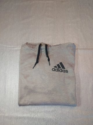 Sudadera Adidas gris hombre