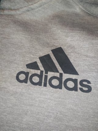 Sudadera Adidas gris hombre