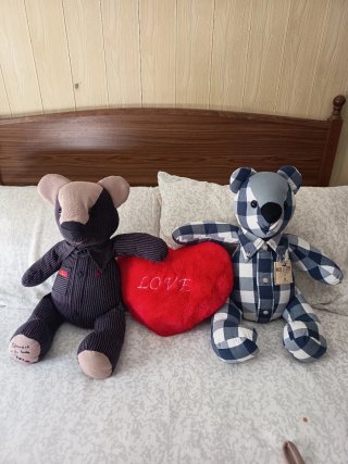 Osito de peluche memorial