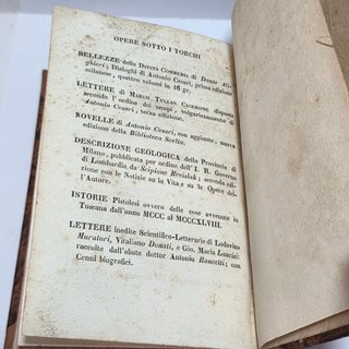 Libro Antico 1844 - Storia D'Italia di Carlo Botta