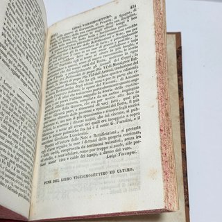 Libro Antico 1844 - Storia D'Italia di Carlo Botta