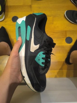 Nike Air Max 90 Negro/Verde