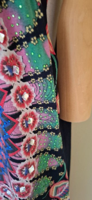 Vestito Mandala Asimmetrico Taglia S/M