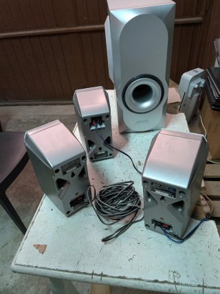 Kenwood KSW 6200 Subwoofer + 3 Satelliti