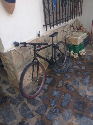 Bicicleta negra