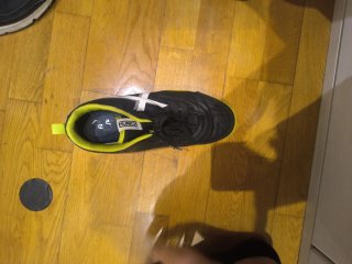 Zapatillas Munich Negras y Verdes