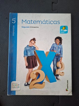 Matemáticas 5° Prim. Santillana. Mochila ligera.