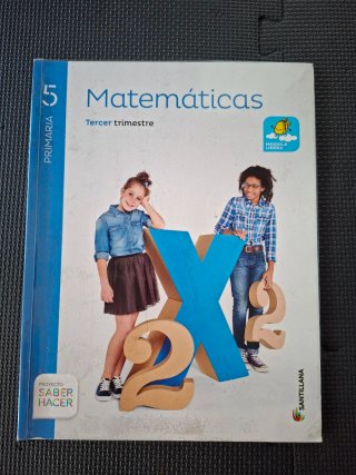 Matemáticas 5° Prim. Santillana. Mochila ligera.