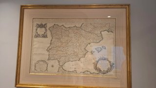 Mapa España Siglo XVIII