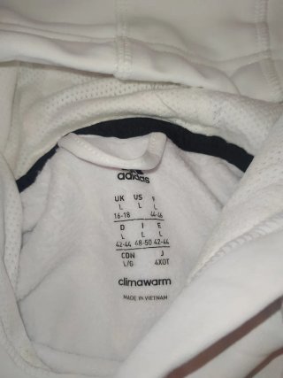 Sudadera Adidas Blanca Mujer