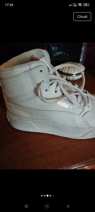 Scarpe Puma Mayze Donna Bianche num 38½
