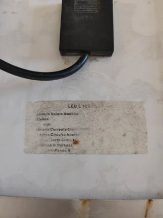 Pannello Solare con Luce LED