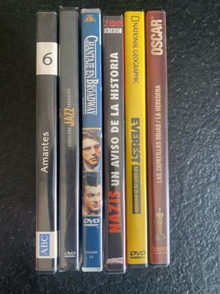 Lote 6 Películas DVD Variadas