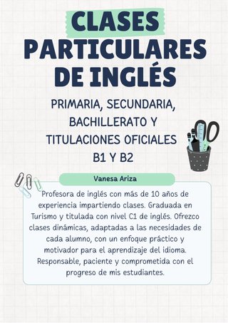 Clases particulares de inglés