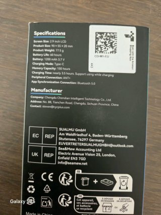 Ciclocomputador GPS CYCPLUS M1