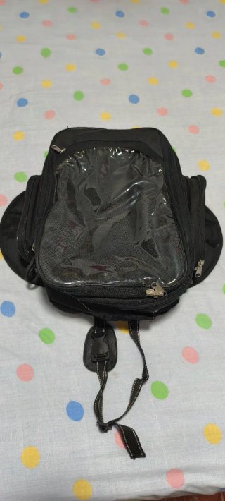 Bolsa depósito moto con pantalla táctil