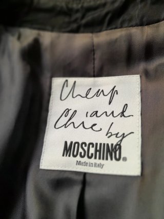 Abrigo Moschino Cheap and Chic Negro