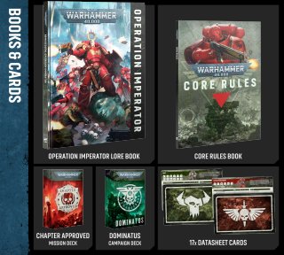 Warhammer 40k Libri e Carte Operazione Imperator