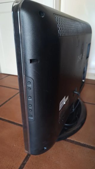 Televisión Monitor Philips Negra