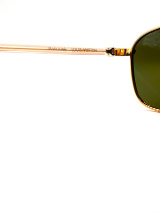 Gafas Louis Vuitton Doradas y Verdes