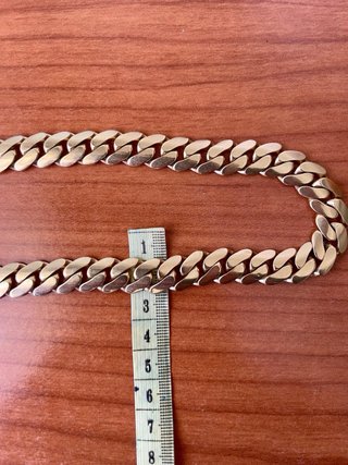 Cadena de oro para hombre