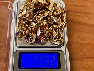 Cadena de oro para hombre