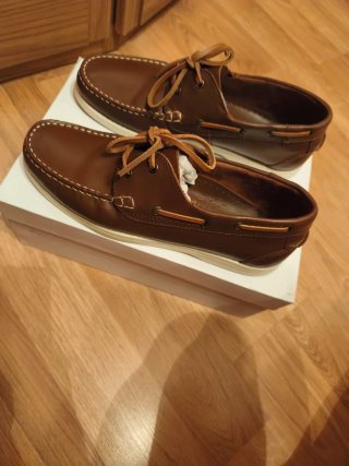 Náuticos Cortefiel Hombre Talla 44 Marrones.