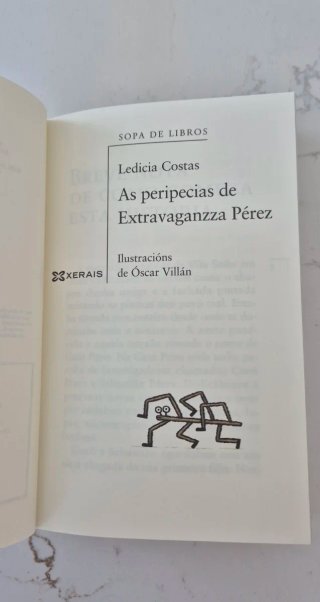 Libro As peripecias de Extravaganzza Pérez