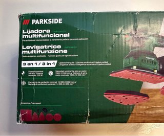 Lijadora orbital Parkside PMFS 206 C3