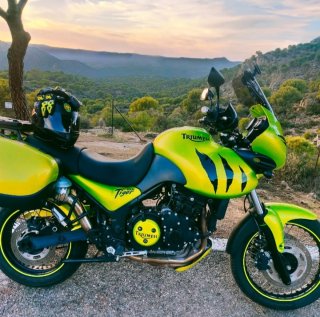 Triumph Tiger 955i Verde
