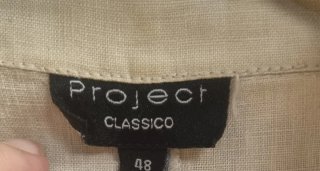 Camicia/blazer lino PROJECT tg 48