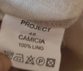 Camicia/blazer lino PROJECT tg 48