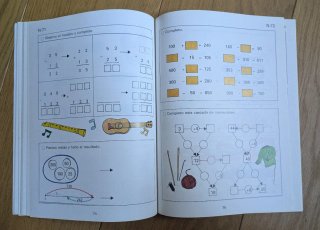 Cuaderno Matemáticas 1 Primaria - Proyecto Erein