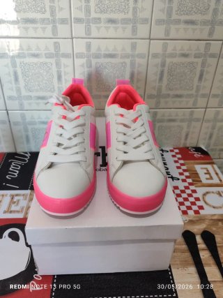 Scarpe Donna Rocco Barocco Rosa e Bianche