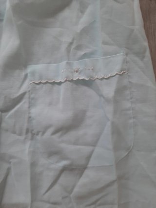 Bata-Camisón Vintage con bordados