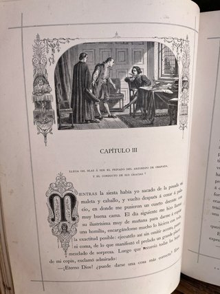 Historia Gil Blas de Santillana - Siglo XIX