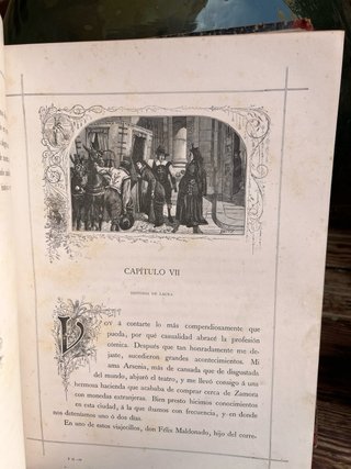 Historia Gil Blas de Santillana - Siglo XIX