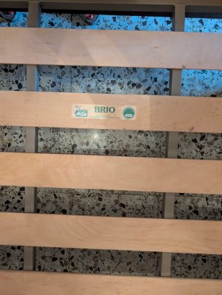 Somier 135 metálico con láminas de madera