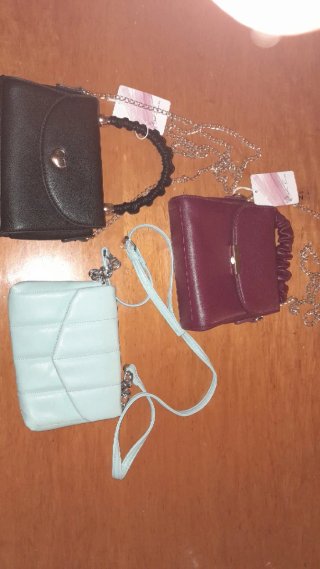 Lote Bolsos para hombro pequeños Veganos .