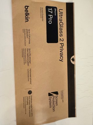 Protettore Schermo iPhone 17 Pro Nuovo in Scatola