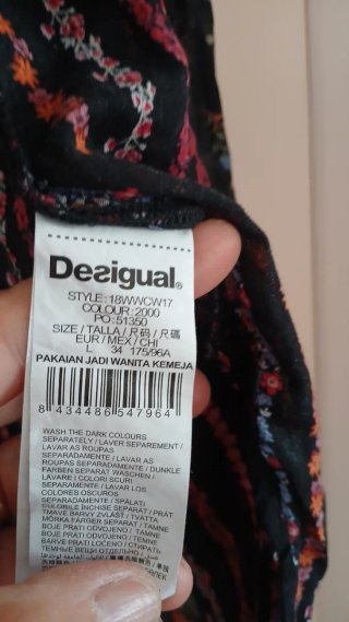 Camicia Desigual fantasia