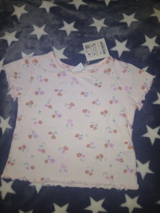 Camiseta niña mariposa lentejuelas