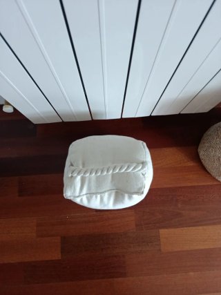 Tope puerta decorativo zara home blanco
