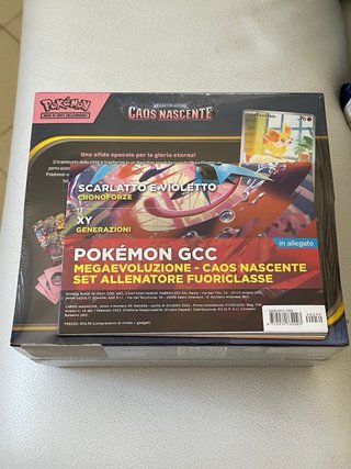 Pokemon ETB Caos Nascente Sigillato ITA