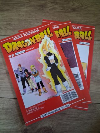 Dragon Ball Serie Roja Numero 160, 161 y 162