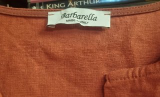 Blusa donna Barbarella rossa tg L