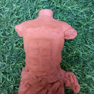Réplica Lucerna Romana y Torso masculino